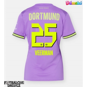 Borussia Dortmund Joey Veerman #25 Dámské Alternativní Dres 2026-27 Krátký Rukáv